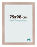 Bilderrahmen 75x98 cm Altrosa MDF Bologna Vorne Messe | Yourdecoration.de