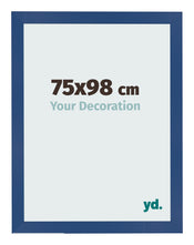 Bilderrahmen 75x98 cm Dunkelblau MDF Bologna Vorne Messe | Yourdecoration.de