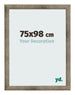 Bilderrahmen 75x98 cm Metall Vintage MDF Bologna Vorne Messe | Yourdecoration.de