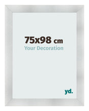 Bilderrahmen 75x98cm Aluminium Gebürstet MDF Pisa Vorne Messe | Yourdecoration.de