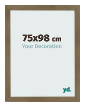 Bilderrahmen 75x98cm Bronze Dekor MDF Bologna Vorne Messe | Yourdecoration.de