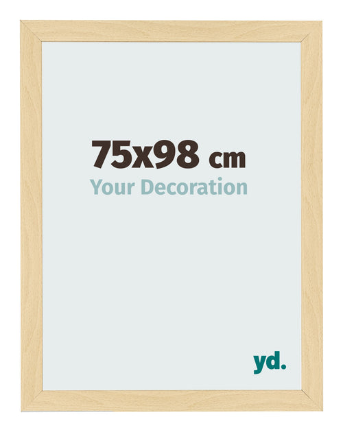 Bilderrahmen 75x98cm Buche Dekor MDF Bologna Vorne Messe | Yourdecoration.de