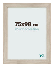 Bilderrahmen 75x98cm Eiche Rustikal MDF Pisa Vorne Messe | Yourdecoration.de