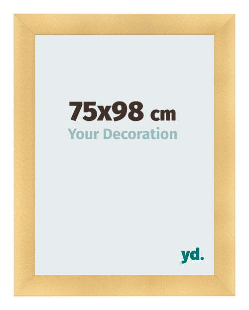 Bilderrahmen 75x98cm Gold Vintage MDF Pisa Vorne Messe | Yourdecoration.de