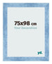 Bilderrahmen 75x98cm Hellblau Gewischt MDF Pisa Vorne Messe | Yourdecoration.de