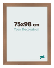 Bilderrahmen 75x98cm Kupfer Dekor MDF Bologna Vorne Messe | Yourdecoration.de