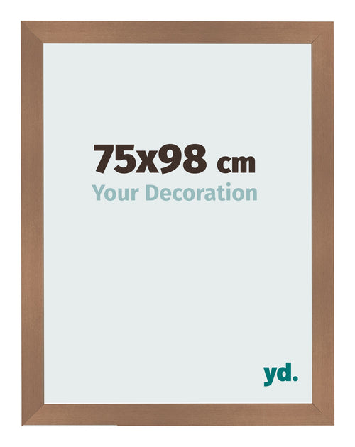 Bilderrahmen 75x98cm Kupfer Dekor MDF Bologna Vorne Messe | Yourdecoration.de
