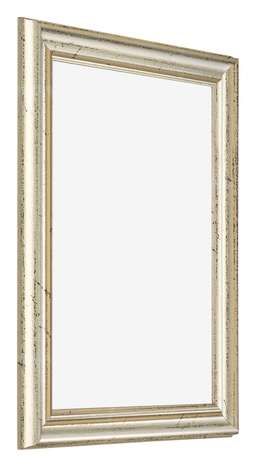 Bilderrahmen 75x98cm Metallglanz MDF Lazio Vorne Schrag | Yourdecoration.de