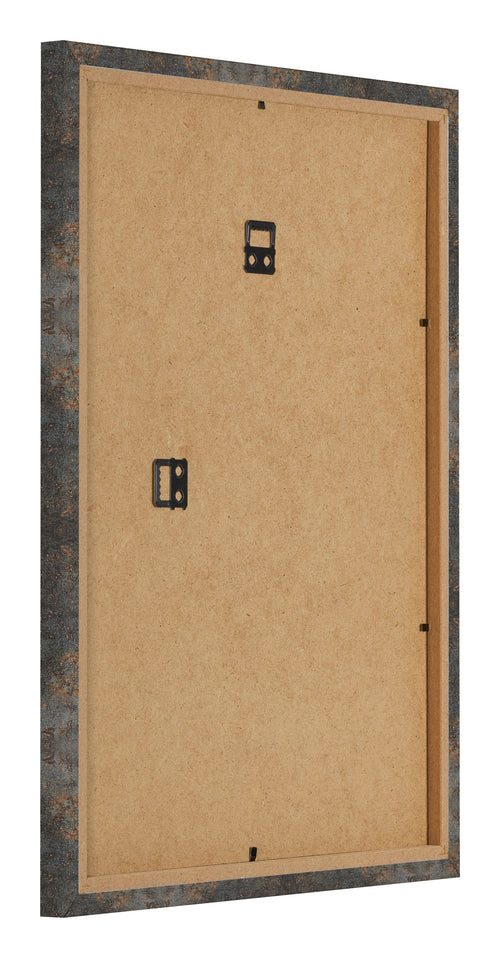 Bilderrahmen 75x98cm Oxidiertes Metall MDF Bologna Ruckseite Schrag | Yourdecoration.de