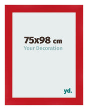 Bilderrahmen 75x98cm Rot MDF Pisa Vorne Messe | Yourdecoration.de