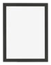Bilderrahmen 75x98cm Schwarz Gemasert MDF Bologna Vorne | Yourdecoration.de