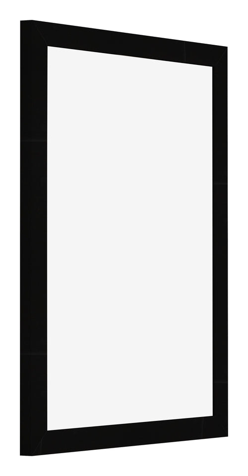 Bilderrahmen 75x98cm Schwarz Hochglanz MDF Bologna Vorne Schrag | Yourdecoration.de