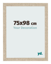 Bilderrahmen 75x98cm Sonoma Eiche MDF Bologna Vorne Messe | Yourdecoration.de