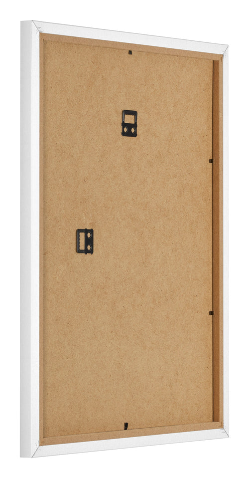 Bilderrahmen 75x98cm Weiss Matt MDF Bologna Ruckseite Schrag | Yourdecoration.de