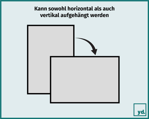 Bilderrahmen Horizontal Vertikal | Yourdecoration.de