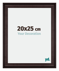 Birmingham Holz Bilderrahmen 20x25cm Braun Vorne Messe | Yourdecoration.de