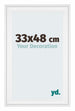 Birmingham Holz Bilderrahmen 33x48cm Weiss Vorne Messe | Yourdecoration.de