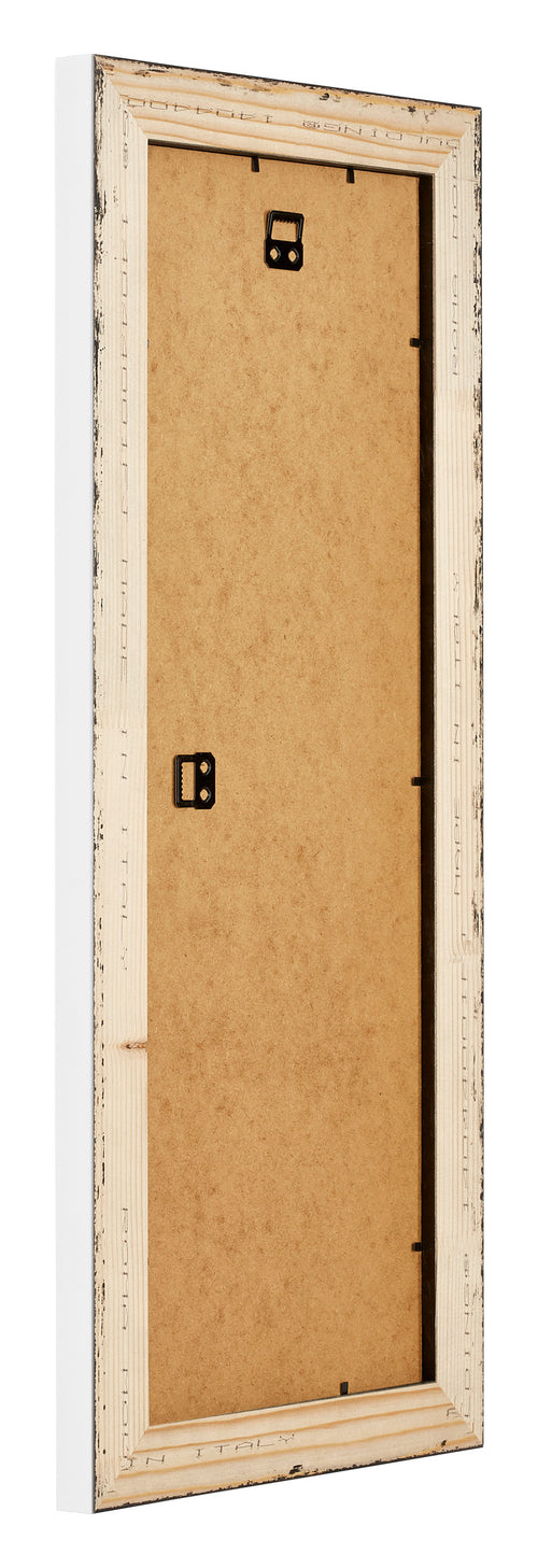 Birmingham Holz Bilderrahmen 33x98cm Weiss Ruckseite Schrag | Yourdecoration.de
