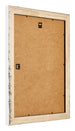 Birmingham Holz Bilderrahmen 36x49cm Weiss Ruckseite Schrag | Yourdecoration.de