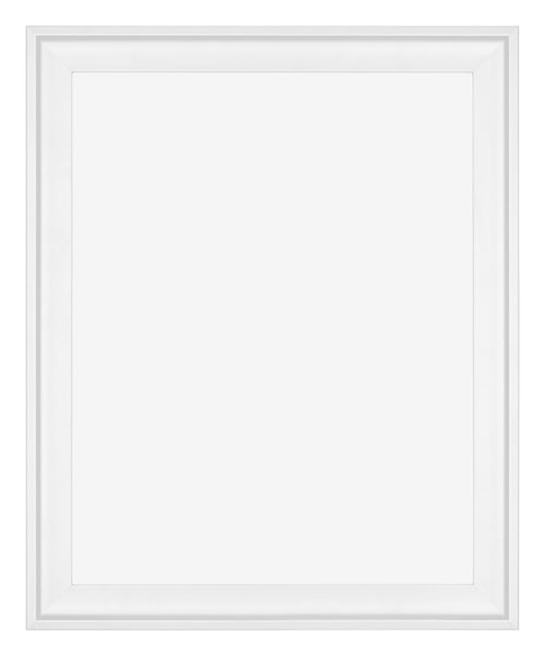 Birmingham Holz Bilderrahmen 36x49cm Weiss Vorne | Yourdecoration.de