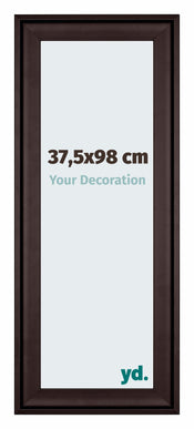 Birmingham Holz Bilderrahmen 37 5x98cm Braun Vorne Messe | Yourdecoration.de