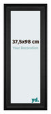 Birmingham Holz Bilderrahmen 37 5x98cm Schwarz Vorne Messe | Yourdecoration.de
