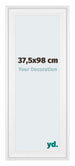 Birmingham Holz Bilderrahmen 37 5x98cm Weiss Vorne Messe | Yourdecoration.de