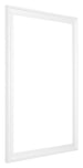 Birmingham Holz Bilderrahmen 48x67cm Weiss Vorne Schrag | Yourdecoration.de