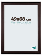Birmingham Holz Bilderrahmen 49x68cm Braun Vorne Messe | Yourdecoration.de