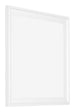 Birmingham Holz Bilderrahmen 50x50cm Weiss Vorne Schrag | Yourdecoration.de
