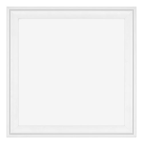 Birmingham Holz Bilderrahmen 50x50cm Weiss Vorne | Yourdecoration.de
