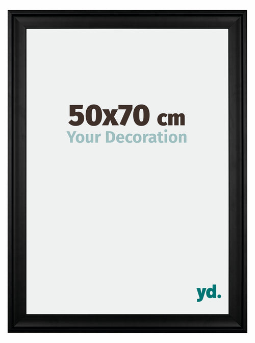 Birmingham Holz Bilderrahmen 50x70cm Schwarz Vorne Messe | Yourdecoration.de