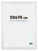 Birmingham Holz Bilderrahmen 50x70cm Weiss Vorne Messe | Yourdecoration.de