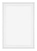 Birmingham Holz Bilderrahmen 60x85cm Weiss Vorne | Yourdecoration.de