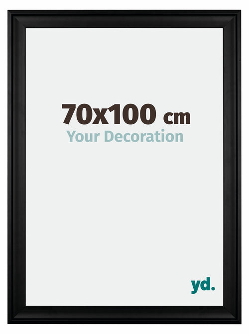 Birmingham Holz Bilderrahmen 70x100cm Schwarz Vorne Messe | Yourdecoration.de