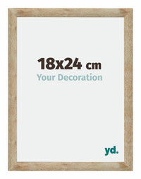 Catania MDF Bilderrahmen 18x24cm Gold Messe | Yourdecoration.de
