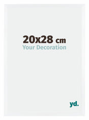 Catania MDF Bilderrahmen 20x28cm Weiss Messe | Yourdecoration.de