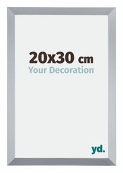 Catania MDF Bilderrahmen 20x30cm Silber Messe | Yourdecoration.de