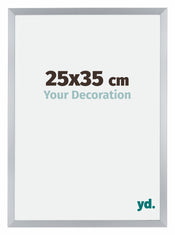 Catania MDF Bilderrahmen 25x35cm Silber Messe | Yourdecoration.de
