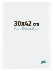 Catania MDF Bilderrahmen 30x42cm Weiss Messe | Yourdecoration.de