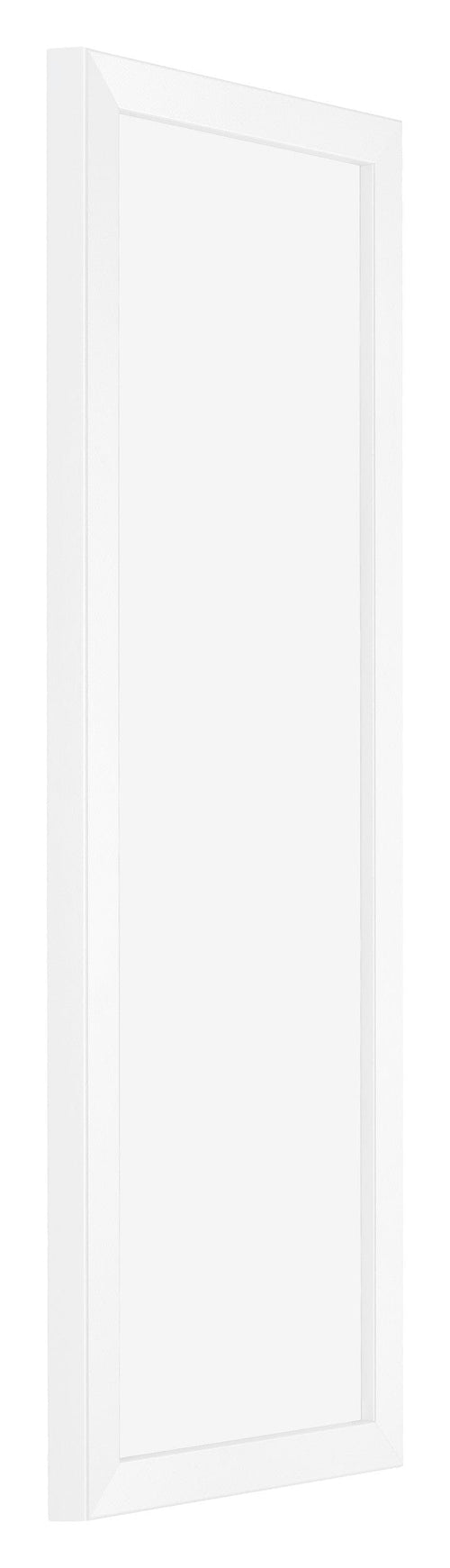 Catania MDF Bilderrahmen 33x98cm Weiss Vorne Schrag | Yourdecoration.de