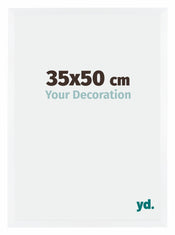 Catania MDF Bilderrahmen 35x50cm Weiss Messe | Yourdecoration.de