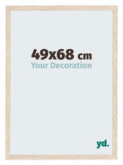 Catania MDF Bilderrahmen 49x68cm Eiche Vorne Messe | Yourdecoration.de