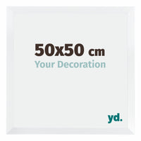 Catania MDF Bilderrahmen 50x50cm Weiss Messe | Yourdecoration.de