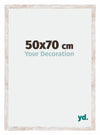 Catania MDF Bilderrahmen 50x70cm White Wash Messe | Yourdecoration.de