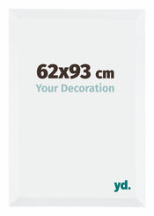 Catania MDF Bilderrahmen 62x93cm Weiss Messe | Yourdecoration.de