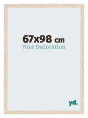 Catania MDF Bilderrahmen 67x98cm Eiche Vorne Messe | Yourdecoration.de