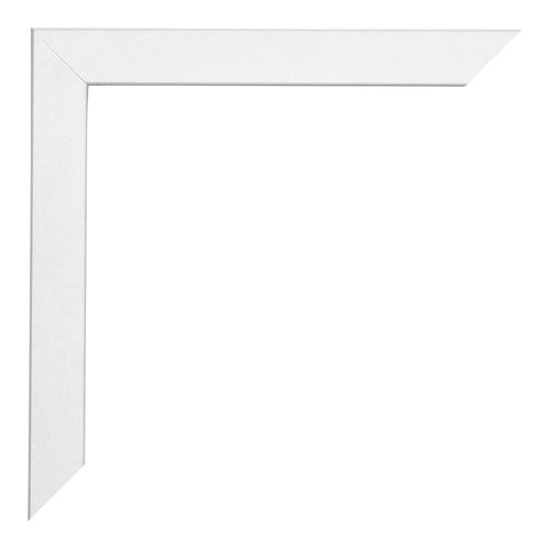 Catania MDF Bilderrahmen 70x100cm Weiss Detail Ecke | Yourdecoration.de