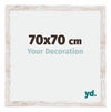 Catania MDF Bilderrahmen 70x70cm White Wash Messe | Yourdecoration.de