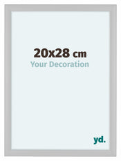 Como MDF Bilderrahmen 20x28cm Weiss Matt Vorne Messe | Yourdecoration.de